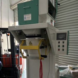 Granules bagging machine, granules open mouth bagger, pellet packaging machine  DCS-GF