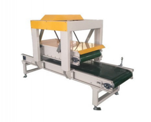 Belt pressing shaping machine