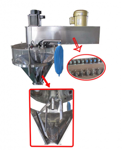 Stainless Steel Full Automatic Tea / Coffee Powder Packaging Machine Auto Auger Filler