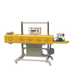 Automatic horizontal plastic film bags heat sealing machine continuous band sealer machine