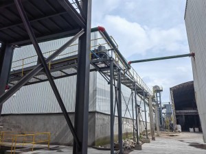 China pneumatic air slide conveyor system for cement