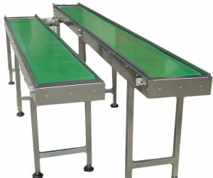 Industry Food Assembly Line Horizontal Belt Conveyor