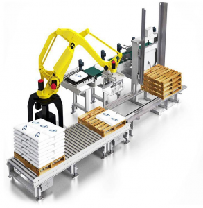 Professional Robot Palletizing Machine Automatic Bag Plastic Bottle Robot Palletizer